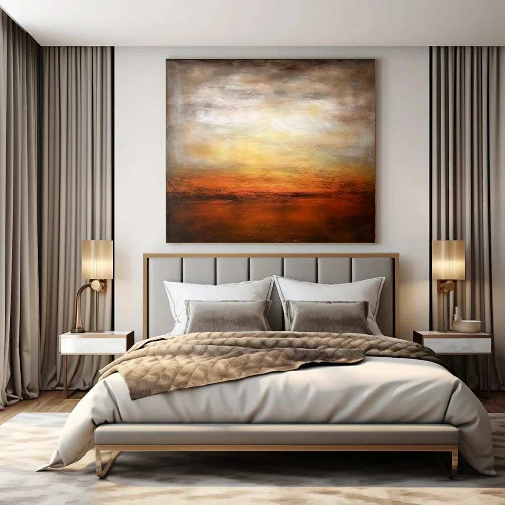 Hues Original Handmade Beachfront Romantic Bar Wall Art 5RQU9